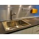 CREDENCE Inox Brossé au M² (sur mesure) 